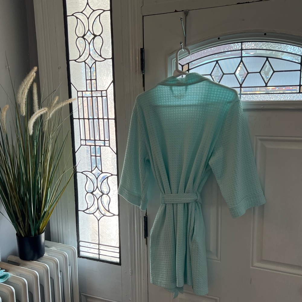 Croft & Barrow Intimates Waffle Knit Robe-M - Picture 4 of 16